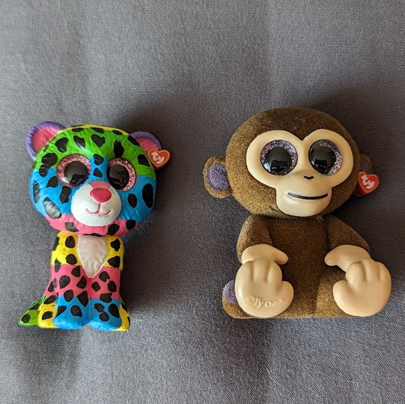 TY Beanie Boos Mini, Dotty & Coconut - Picture 1 of 2